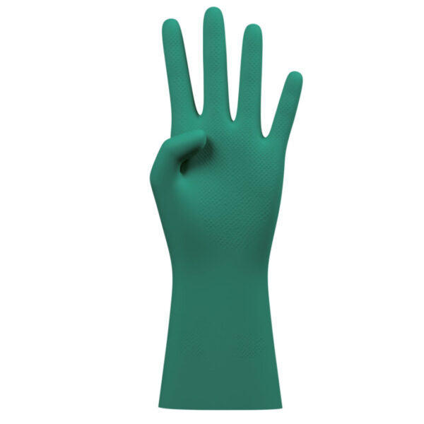 09-0051 GUANTE DE NITRILO FLOCADO M